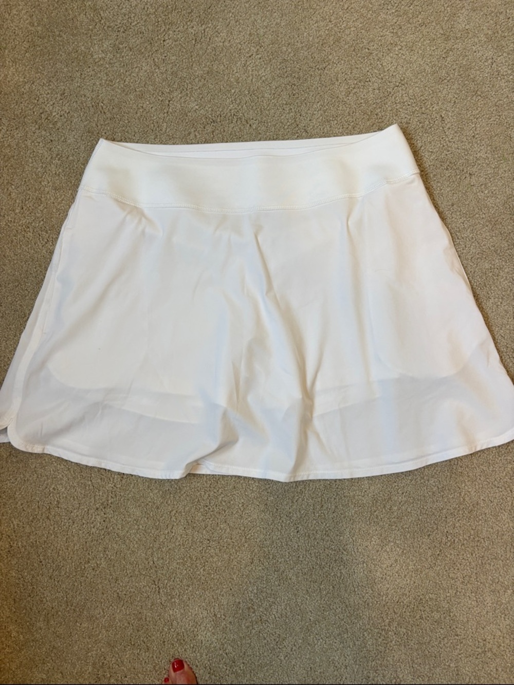 Puma White Women's Tennis Skort